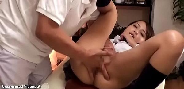  Japanese 18yo schoolgirl massage went too far